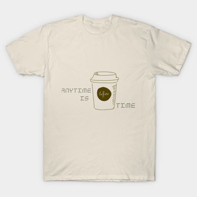 Coffee Lover T-Shirt by littlelizsunshine